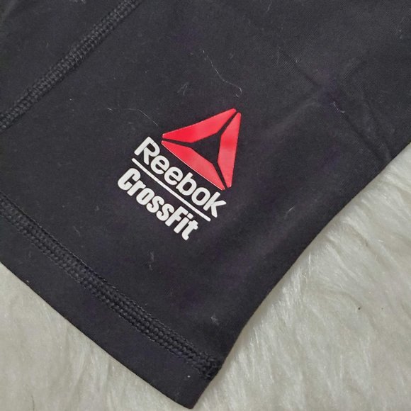 REEBOK Gray & Black Workout Capri Leggings Bundle, L - Picture 6 of 9